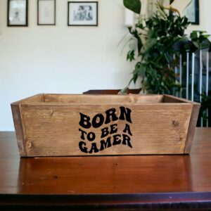Born To Be A Gamer Decorative Box
