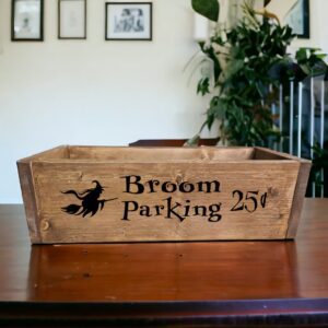 Broom Parking Decorative Box