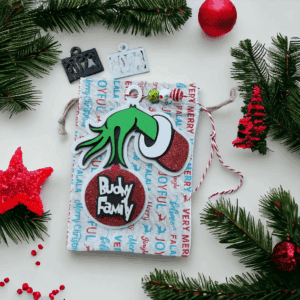 Green Monster Hand Ornament