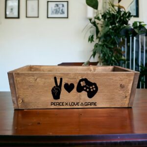 Peace Love Game Decorative Box