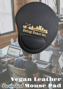 Vegan Leather Mouse Pad