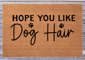 Hope you like dog hair (Workshop)