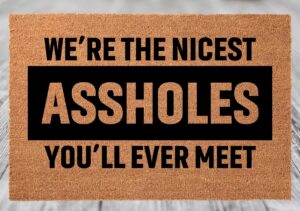 We're the nicest bunch of a.... (Workshop)