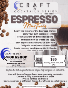 Espresso Martini Craft and Cocktails