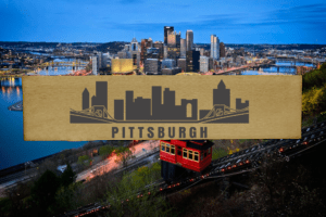 Pittsburgh Skyline Board