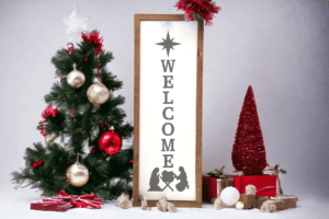 Welcome Nativity Board