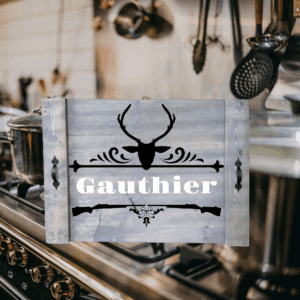 Custom Name Hunting Noodle Board