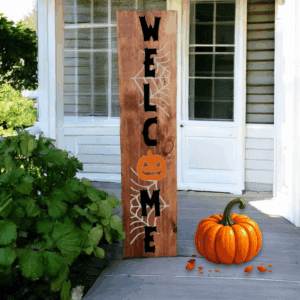 Halloween Welcome Sign