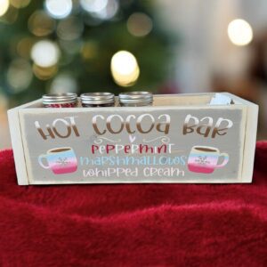 Hot Cocoa Bar Decorative Box